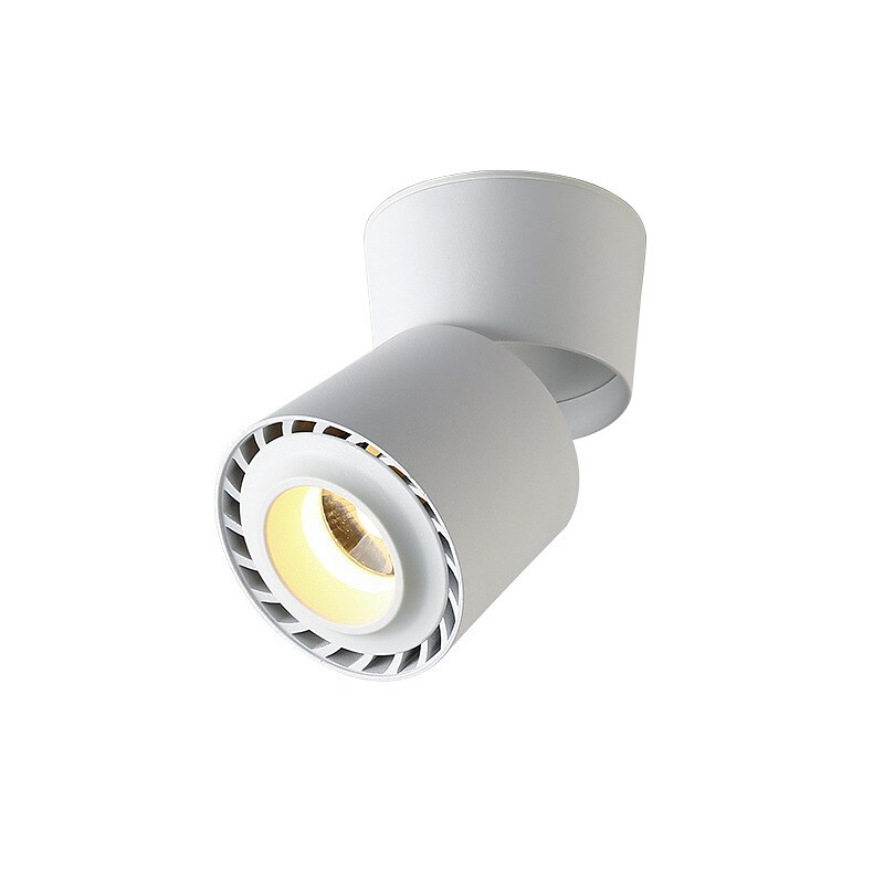 led 12w dimbar takspotlight konstbelysning spotlight inomhus vägglampa taklampa 960lm svart vit 2025 - $41.99 -P6