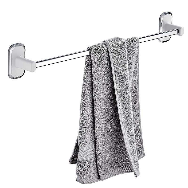 Portasalviette in acciaio inox autoadesivo con ventosa da bagno appendiabiti da bagno appendiabiti da parete in plastica aspirazione singola barra porta asciugamani senza fori del 2025 a $23.99 –P7