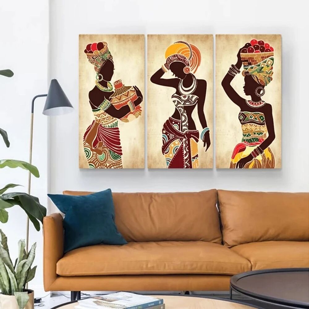 1 Panel People Prints African Women Wall Art Modern Picture Home Decor Wall Hanging Gift Rolled Canvas Unframed Unstretched 2025 - $18.49 –P16