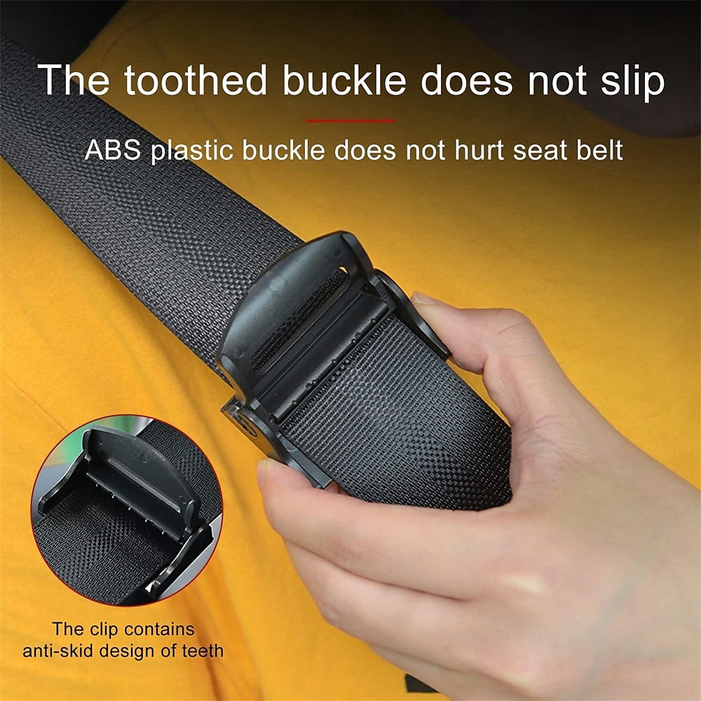 2-Pack Car Seat Belt Adjuster - Comfort Shoulder & Neck Strap Positioner for Adults, Universal Fit 2025 - $9.99 –P6