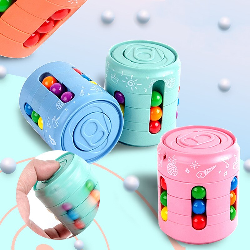 Set Speed Cube 1 pcs Cubo magico Cube intuitivo Trottola Gioco educativo Anti-stress Cubo a puzzle Regalo Adorabile Per ragazzi Per adulto Giocattoli Regalo del 2025 a $14.99 –P4