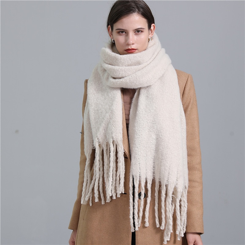 foulards pour femmes quotidien vacances simple décontracté chaud décontracté / quotidien 1 pièce de 2025 ? $14.99 –P8
