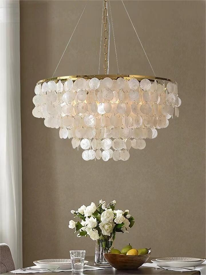 Lampadario 4 luci 50 cm scocca in metallo finiture verniciate moderno 110-120v / 220-240v del 2025 a $447.09 –P2