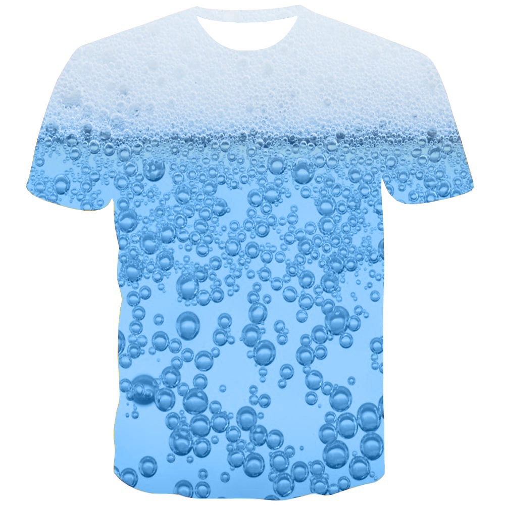 Homme Graphic Bulle Bière Chemise T shirt Manche Courte T-shirt 3D effet Col Rond Chemise Vêtement de rue Exagéré du quotidien Sortie Fête d'Octobre Vert Claire Rouge Bleu Vêtement Tenue Normal S M L de 2025 ? $17.99 –P7