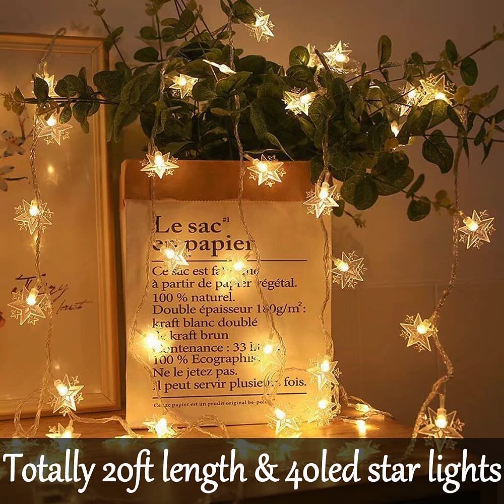 Star Fairy String Lights Christmas Holiday Lights 10M 80LEDs with 13key Remote Control Creative Party Holiday Optional Remote Controller Battery Box or Remote Controller USB 1set 2025 - $18.99 –P14
