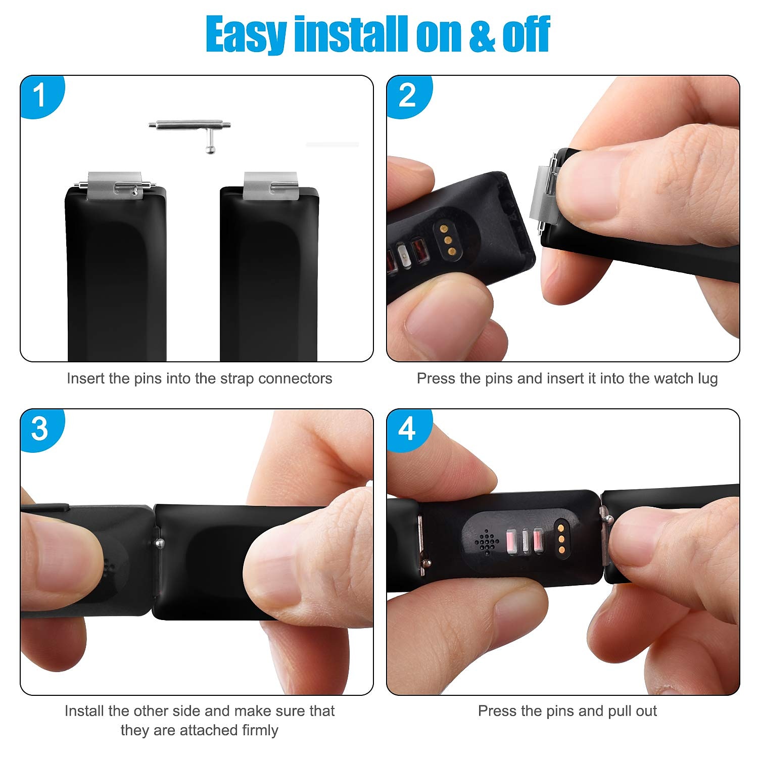 Sport Bands Compatible with Fitbit Inspire HR/Inspire/Ace 2 Fitness Tracker Accessories Strap for Women Men 2025 - $10.99 –P6