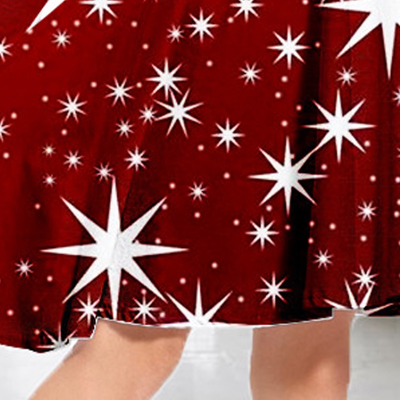 kinderkleidung Mädchen Kleid Stern Farbverlauf Langarm Casual Pelzkragen Rundhalsausschnitt Elegant bezaubernd Polyester Übers Knie Casual kleid Schaukelkleid A Linie Kleid Herbst Winter 3-10 Jahre 2025 - $18.49 –P4