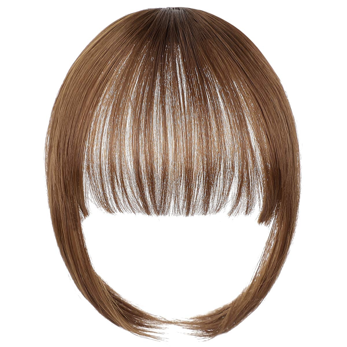 frange pince à cheveux dans les extensions frange naturelle frange clip-sur le devant soigné plat bang une pièce longue droite postiche pour les femmes de 2025 ? $9.49 –P6
