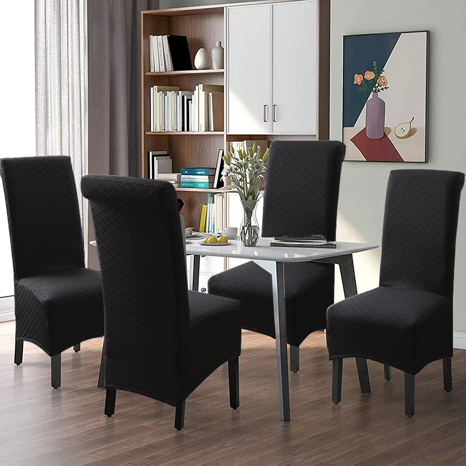Husă pentru scaun de bucătărie Culoare solidă / Simplu / Solid Jacquard Poliester slipcovers 2025 - $10.99 –P12