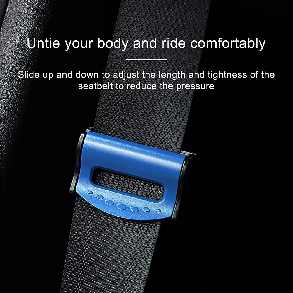 2-Pack Car Seat Belt Adjuster - Comfort Shoulder & Neck Strap Positioner for Adults, Universal Fit 2025 - $9.99 –P9