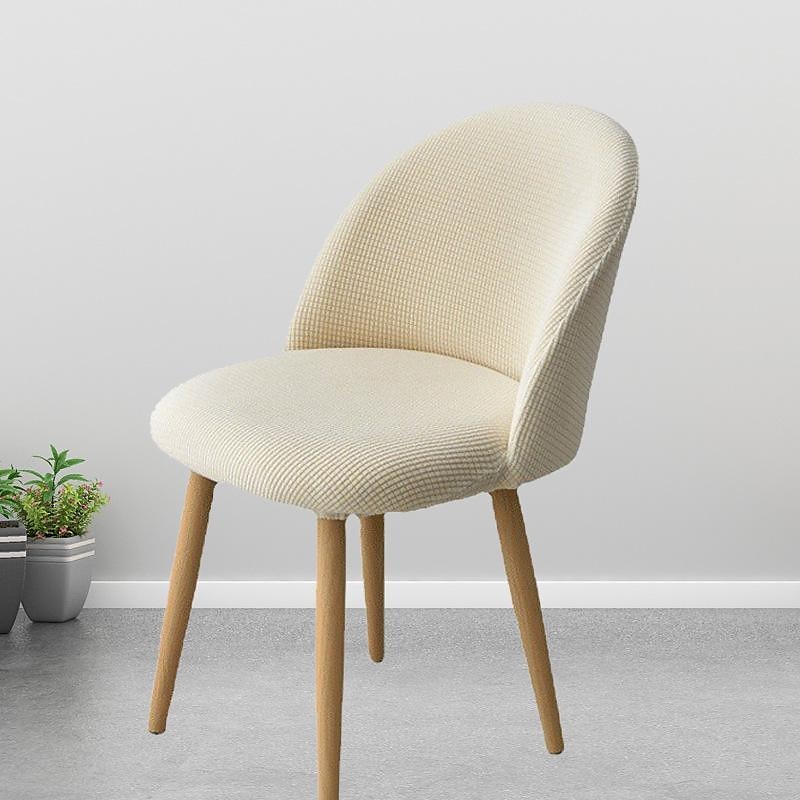 Stretch Dining Chair Cover Green Chair Seat Slipcover Velvet Elastic For Dining Party Hotel Wedding Soft Washable 2025 - $12.49 –P1