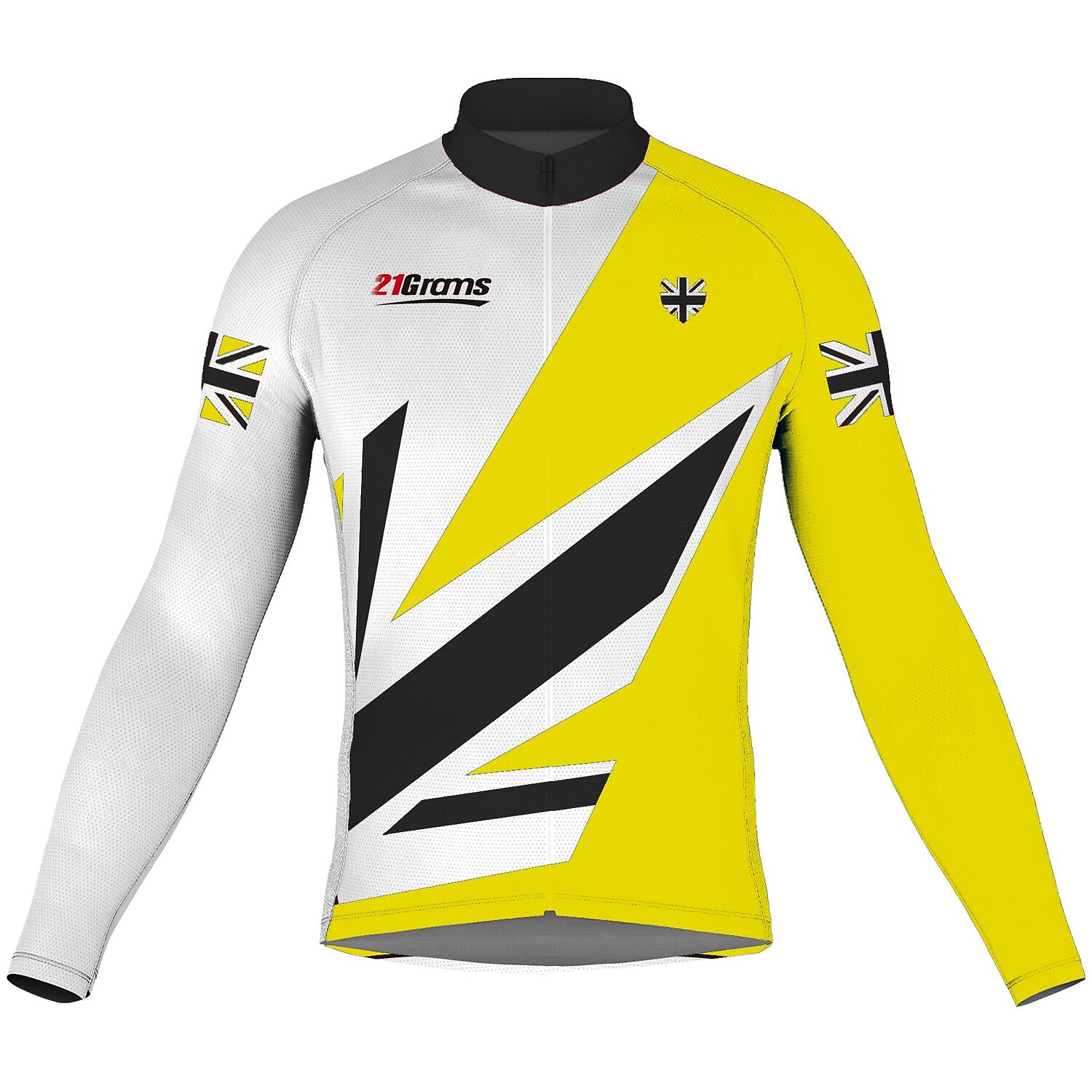 Men's Cycling Jersey UK Long Sleeve Bike Jersey Top with 3 Rear Pockets Mountain Bike MTB Road Bike Cycling Quick Dry Reflective Strips Lightweight Materials Back Pocket Sports Yellow Red Navy Blue 2026 - $34.99 –P8