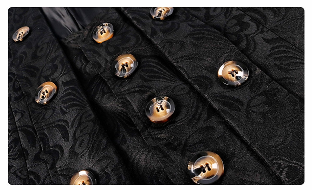 Retrò Vintage Punk & Gotico Medievale Cappotto Mascherata Frac Fiera del Ren Principe Nobile Per uomo Reale Stile Steampunk Carnevale Mascherata Festa / Sera Adulti Cappotto del 2025 a $53.99 –P8