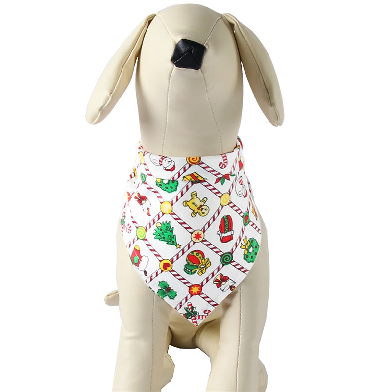 Psy Koty Chustka dla psa Chustka na urodziny dla psa Moda Śłodkie Oddychający Miękka Zmywalny Wygodny Święta Święta Na zewnątrz Codzienne Ochrypły Labrador Border collie Szpic miniaturowy Motyl 2025 - $7.99 –P9