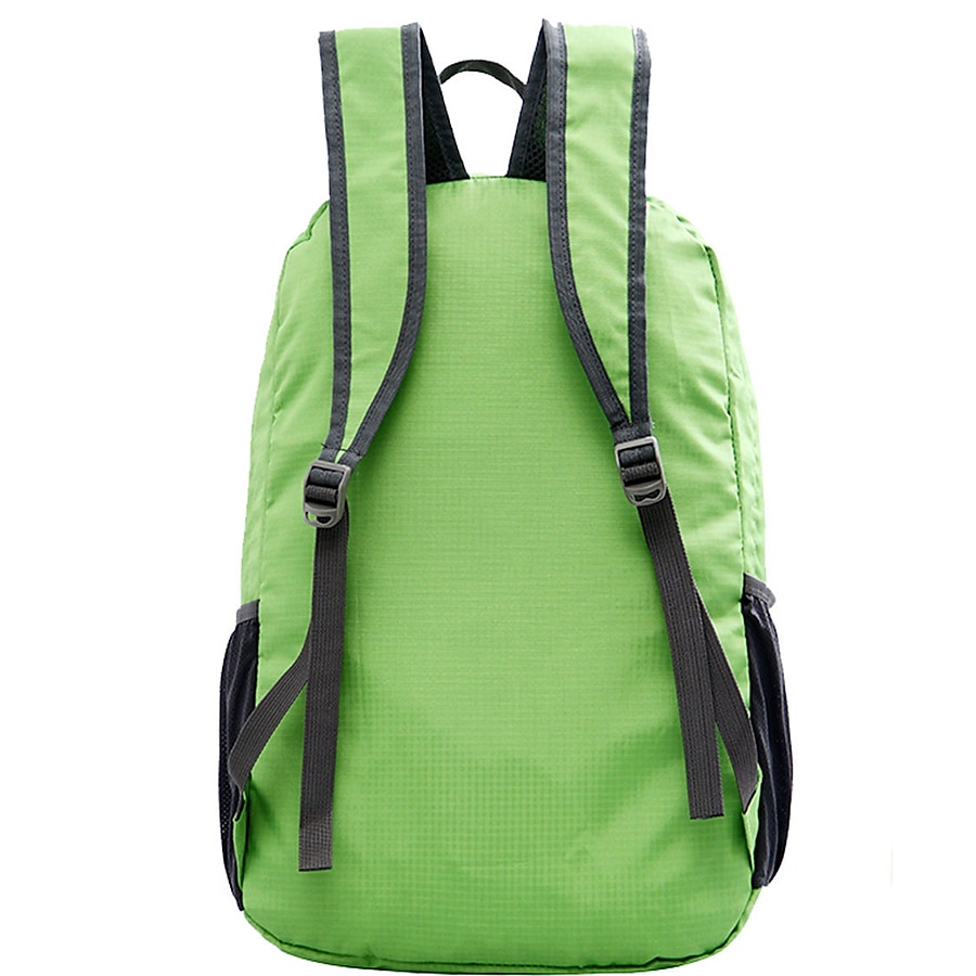 20 L Mochila de senderismo Mochila Ligera Ligera Mochilas de Senderismo Resistente al Viento Resistente a la lluvia Transpirable Plegable Ligero Al aire libre Yoga Caza Pesca Senderismo Nailon Negro 2025 - $22.99 –P7