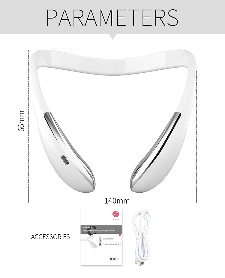 Electric V Face Lifting Double Chin Reducer Lifting Facial Slimming Shaping Microcurrent Led Light Devices Neck Massager Lift 2025 - $61.99 –P20