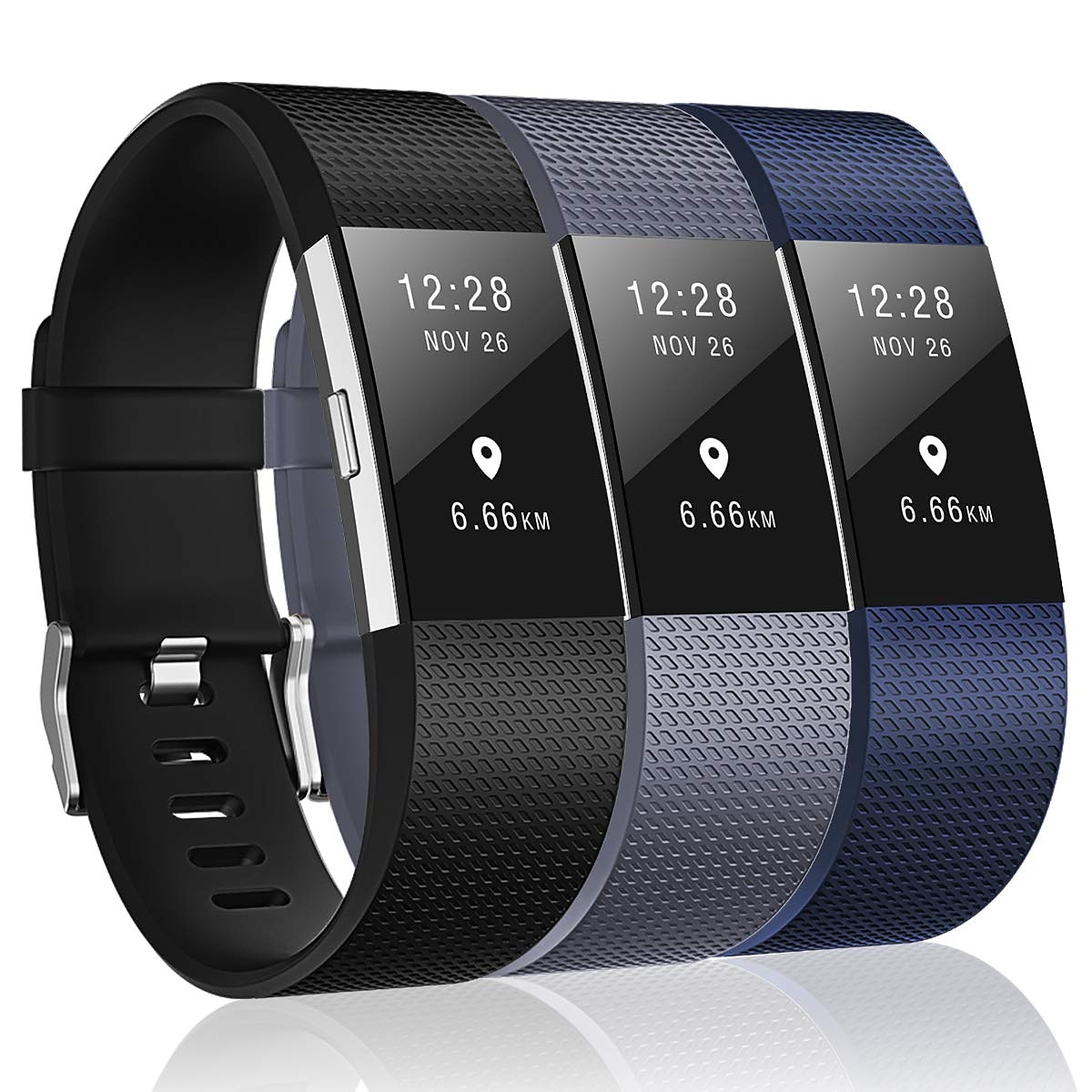 3 db Smart Watch Band mert FitBit Charge 2 Szilikon Okos óra Szíj Puha Légáteresztő Sportszíj Csere Karszalag 2025 - $8.99 –P1