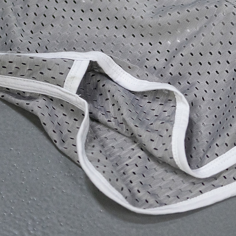 Men's 1pack Underwear Basic Panties Boxers Underwear Briefs Hole Polyester  Antibacterial Leak Proof Pure Color Mid Waist Black White 2024 - $10.49
