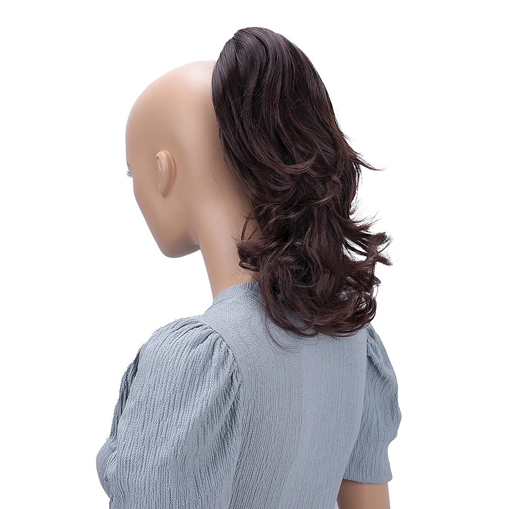 hairpiece extensions ponytail ογκώδη κυματιστό ξανθό μείγμα h136 2025 - $22.99 –P17