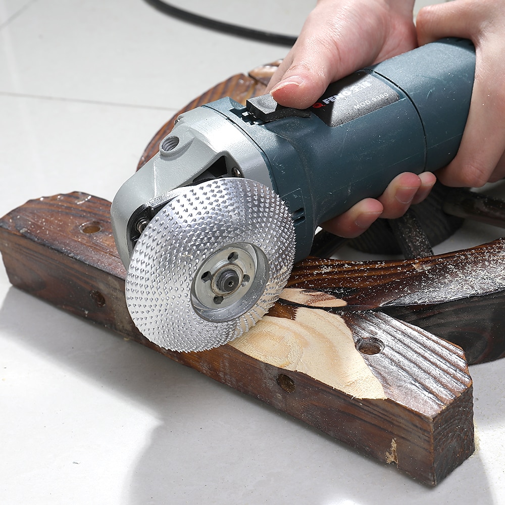 Wood Angle Grinding Wheel Sanding Carving Rotary Tool Abrasive Disc for Angle Grinder Tungsten Carbide Coating Bore Shaping 2025 - $19.99 –P11