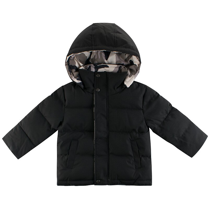 Barn Pojkar Hoodiejacka Ytterkläder Ensfärgat Långärmad Dragkedja Täcka Utomhus Förtjusande Dagligen Svart Rubinrött Vinter 3-7 år 2025 - $39.99 –P2