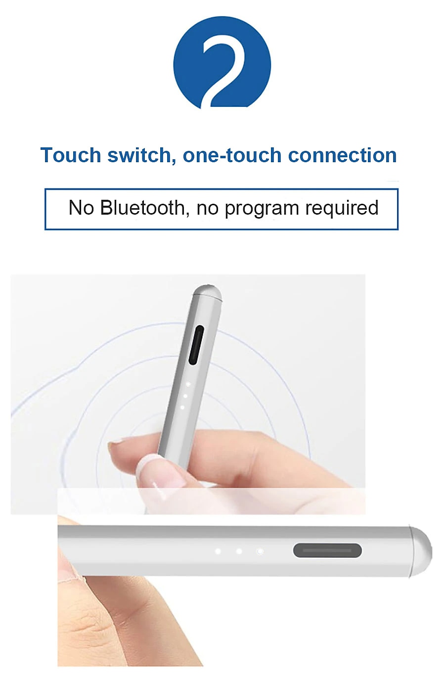 Universal Stylus Pens for Apple Samsung Huawei Touch Screens Rechargeable Digital Stylish Pen Pencil Universal for iPhone/iPad Pro/Mini/Air/Android and Most Capacitive Touch Screens 2025 - $32.99 –P6