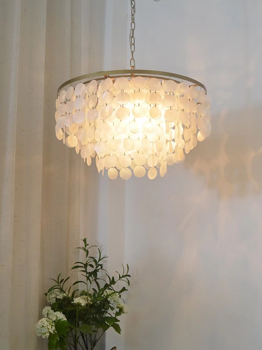 Lampadario 4 luci 50 cm scocca in metallo finiture verniciate moderno 110-120v / 220-240v del 2025 a $447.09 –P7