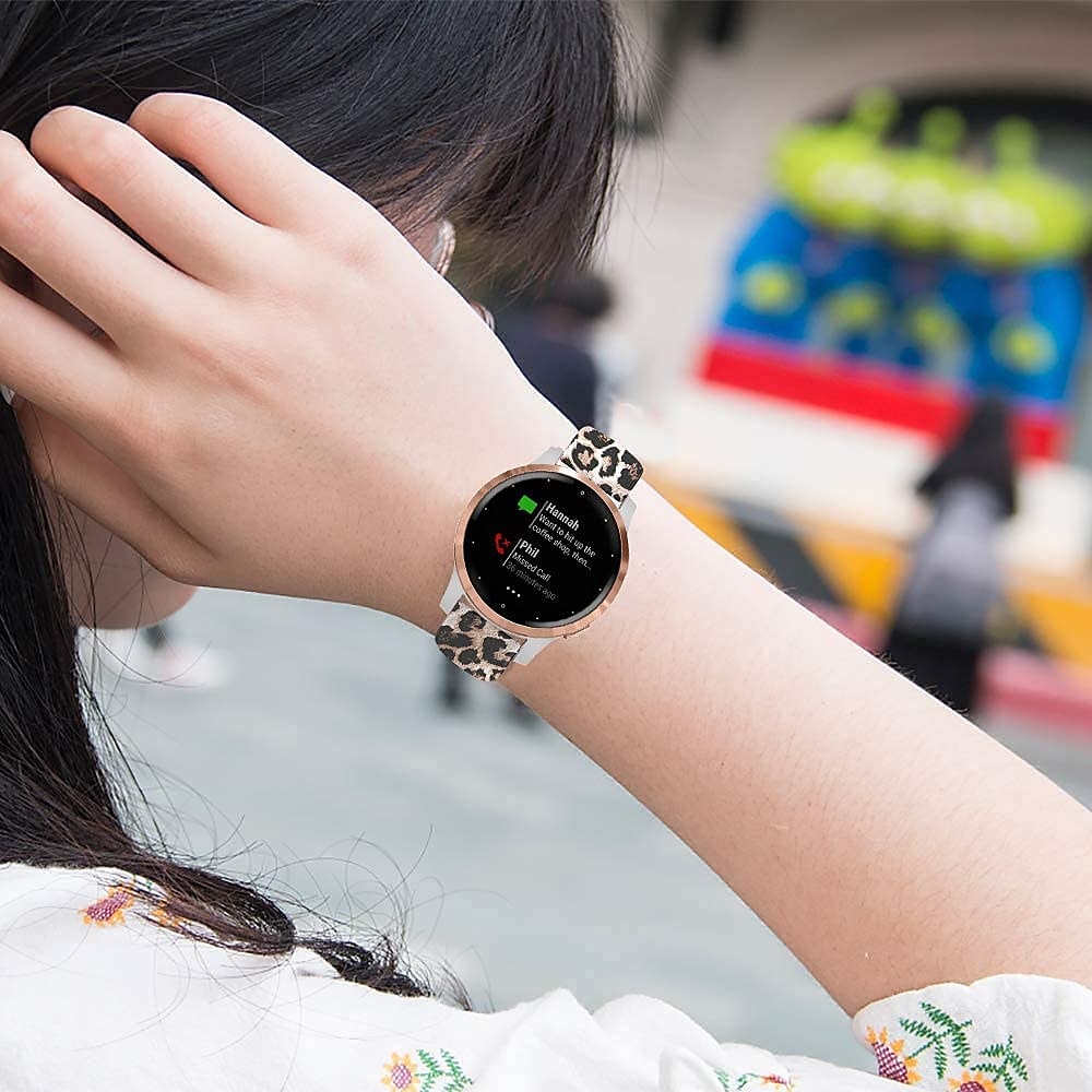 3 pacotes Pulseiras de Relógio para Garmin Forerunner 255S Music Local 2S Vivoactive 4S Vivomove 3S Silicone macio Substituição Alça Liberação rápida 18mm Pulseira Esportiva Pulseira de 2025 por $15.99 –P6