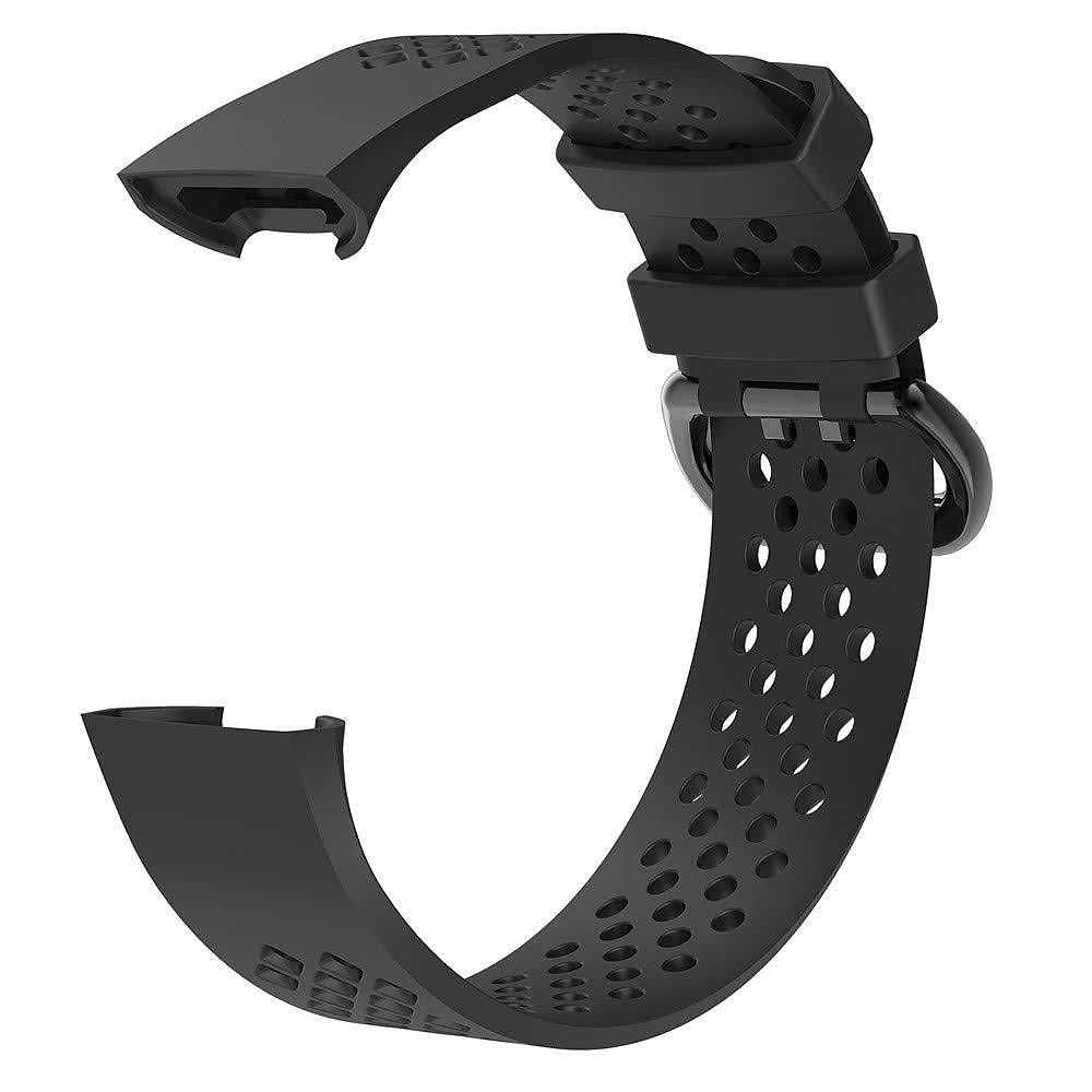 Smart Watch Band Συμβατό με Fitbit Charge 4 / Charge 3 / Charge 3 SE σιλικόνη Εξυπνο ρολόι Λουρί Ελαστικό Ρυθμιζόμενο Αναπνέει Αθλητικό Μπρασελέ Αντικατάσταση Περικάρπιο 2025 - $12.99 –P2