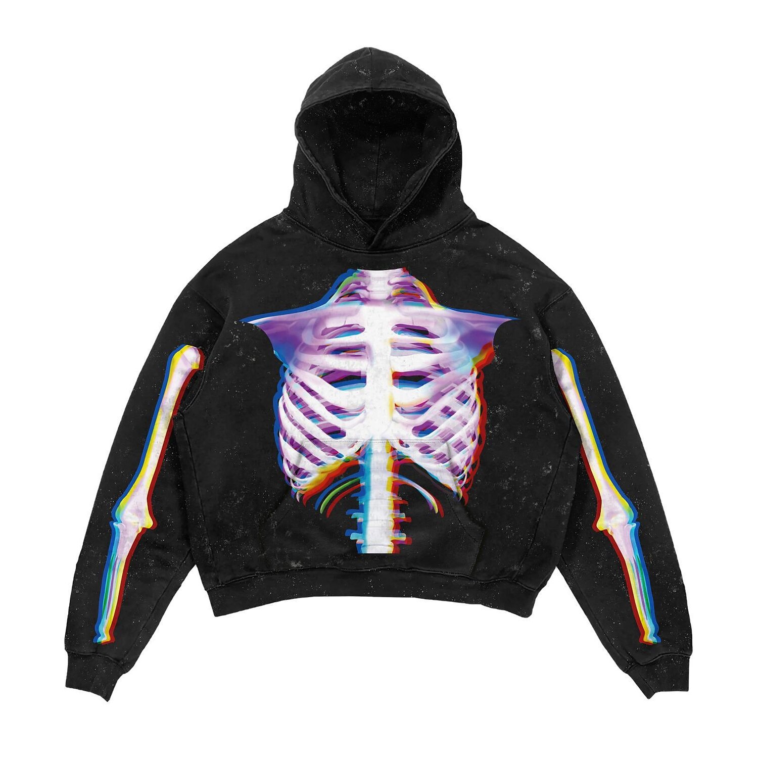 Punk Gothic Skeleton Skull Hoodie Skull Front Pocket Graphic For Couple's Men's Women's Adults' Masquerade 3D Print Casual Daily 2025 - $34.99 –P10