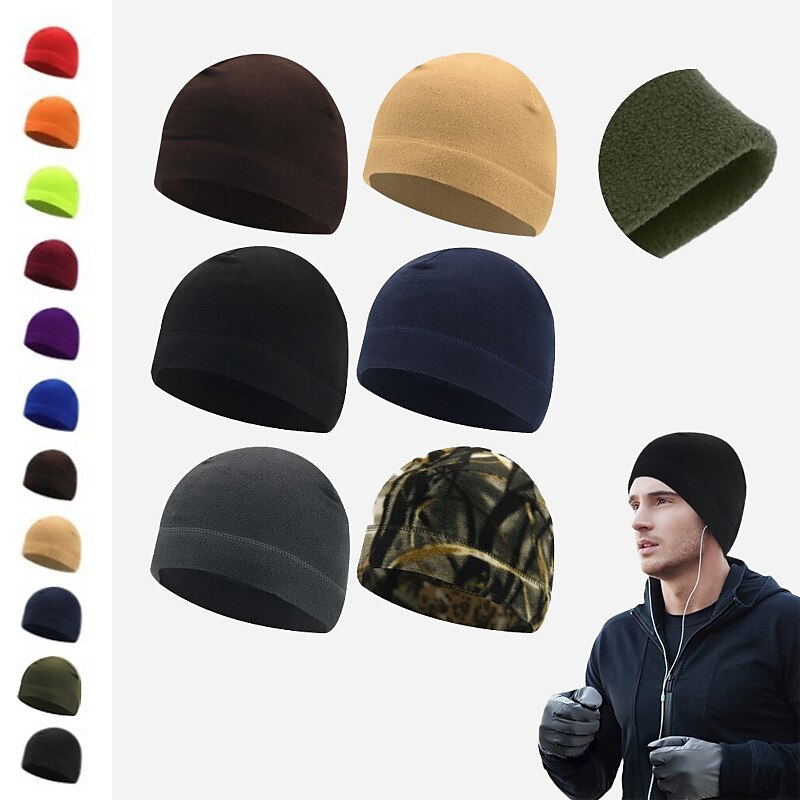 Men's Women's Beanie Hat Knit Beanie Beanies Violet Black Solid Colored Thermal Warm Windproof Breathable 2025 - $1.99 –P1