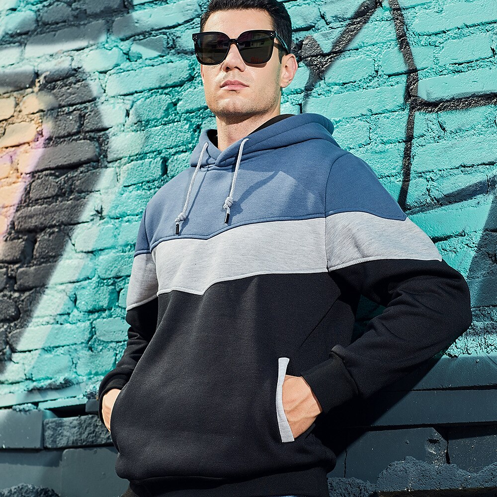 Hombre Tracksuit Sudadera 2 Piezas Calle Primavera Manga Larga Mantiene abrigado Transpirable Dispersor de humedad Aptitud física Corriendo Entrenamiento activo Ropa de deporte Ropa de Deporte Azul 2025 - $24.99 –P4