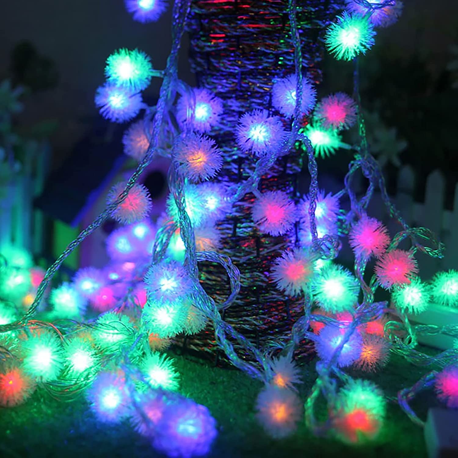 lucciola dente di leone luci della stringa di fata 10m-50m solare e plug-in doppio scopo esterno impermeabile fiori luci della stringa fiori luci della stringa creative luci natalizie festa all'aperto del 2025 a $24.99 –P3
