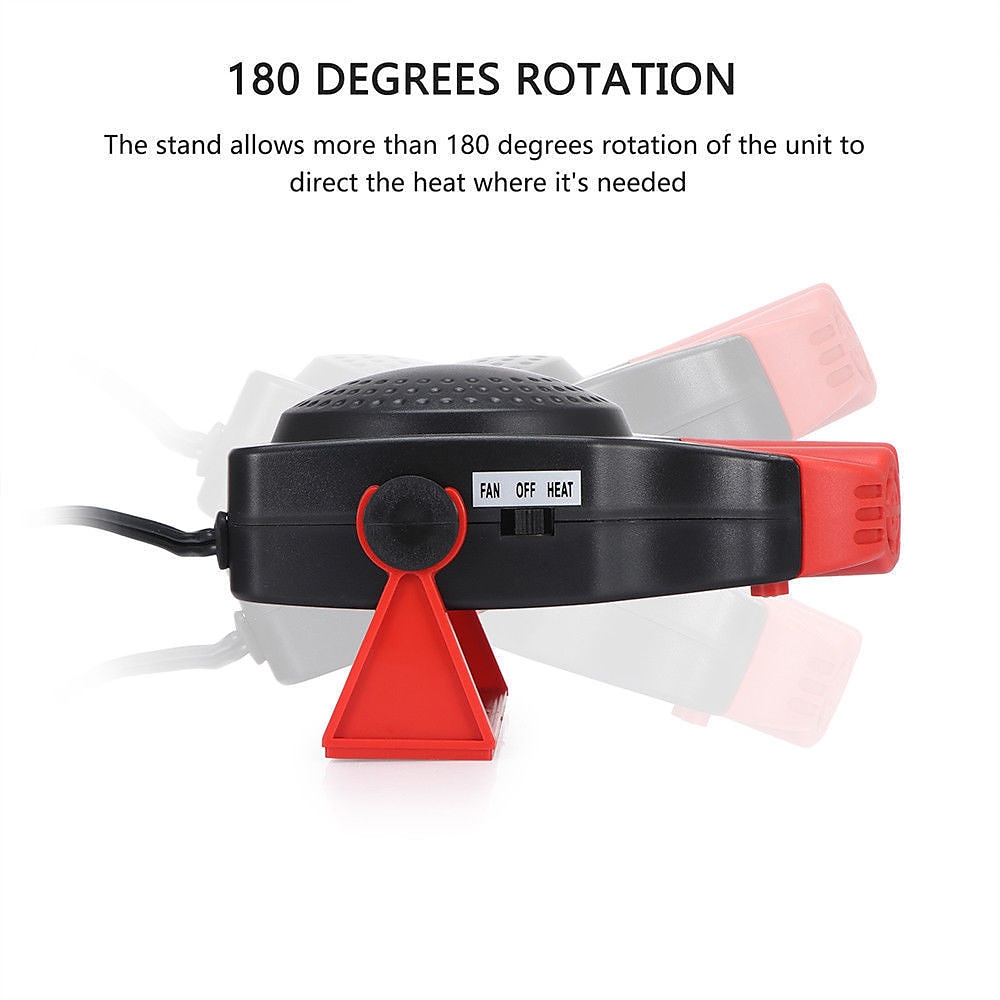 Car Heater/Fan Portable Electric 12V 200W 2 in 1 Heating/Cooling Fan Functions Quick Heating Car Defroster Defogger Controller 2025 - $22.99 –P11