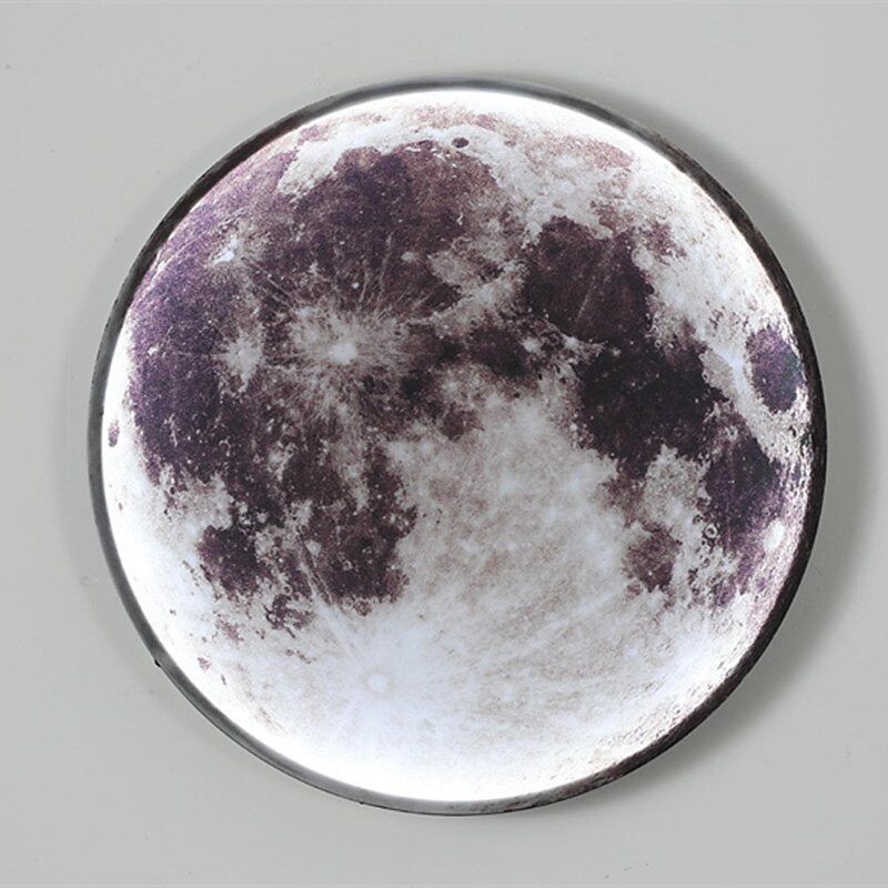 appliques murales led lune intérieur, simplicité chambre salon fond applique murale lumière lune illumination lumières décoratives de 2025 ? $165.99 –P4