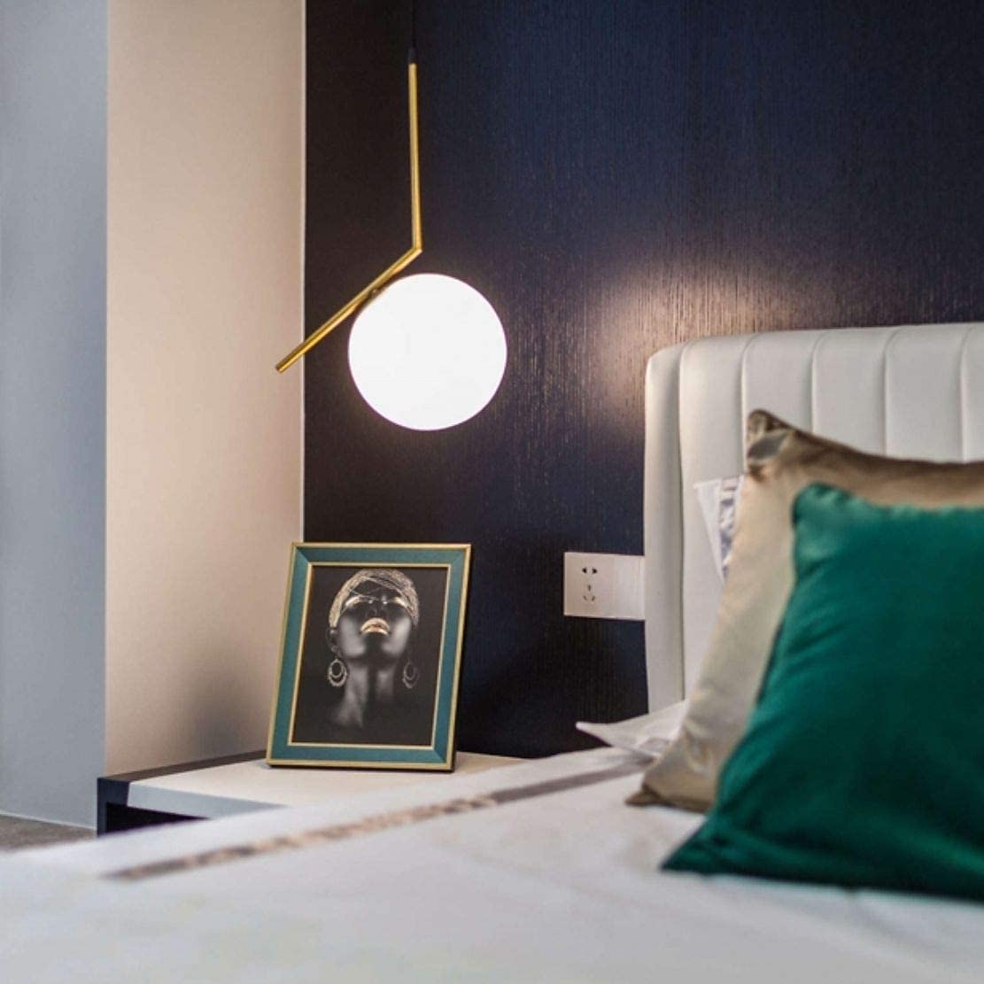 20 cm Mini stílus Függőlámpák Fém Üveg Gömb Galvanizált Modern Kortárs 110-120 V / 220-240 V 2026 - $107.99 –P4