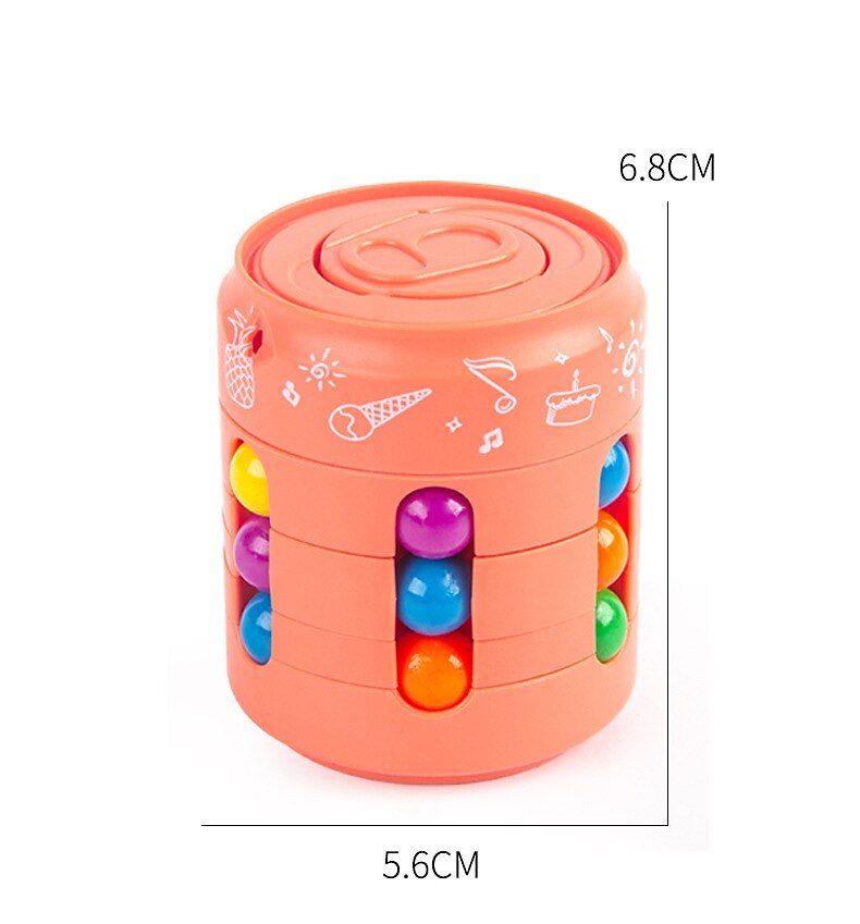 Set Speed Cube 1 pcs Cubo magico Cube intuitivo Trottola Gioco educativo Anti-stress Cubo a puzzle Regalo Adorabile Per ragazzi Per adulto Giocattoli Regalo del 2025 a $14.99 –P6