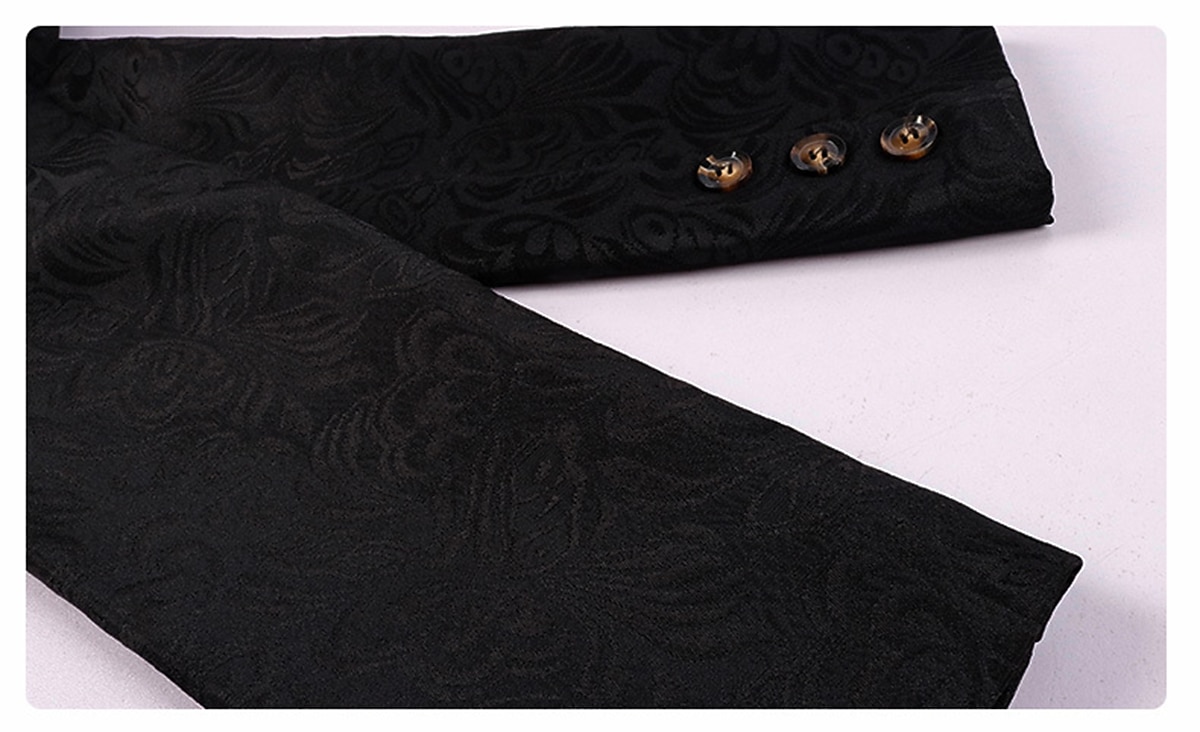 Retrò Vintage Punk & Gotico Medievale Cappotto Mascherata Frac Fiera del Ren Principe Nobile Per uomo Reale Stile Steampunk Carnevale Mascherata Festa / Sera Adulti Cappotto del 2025 a $53.99 –P11