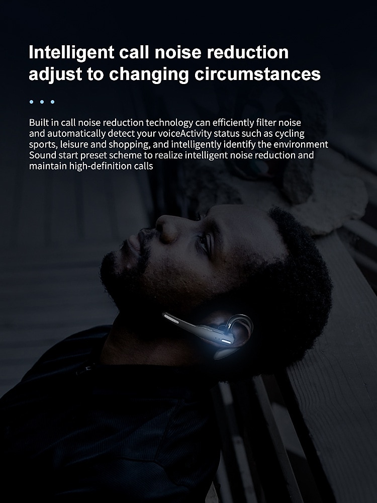 Fone de Ouvido YYK525 Bluetooth Sem Fio Compatível Fone de Ouvido de Negócios Handsfree Mini Embutido com Microfone para Condução de Carro de 2025 por $21.99 –P12