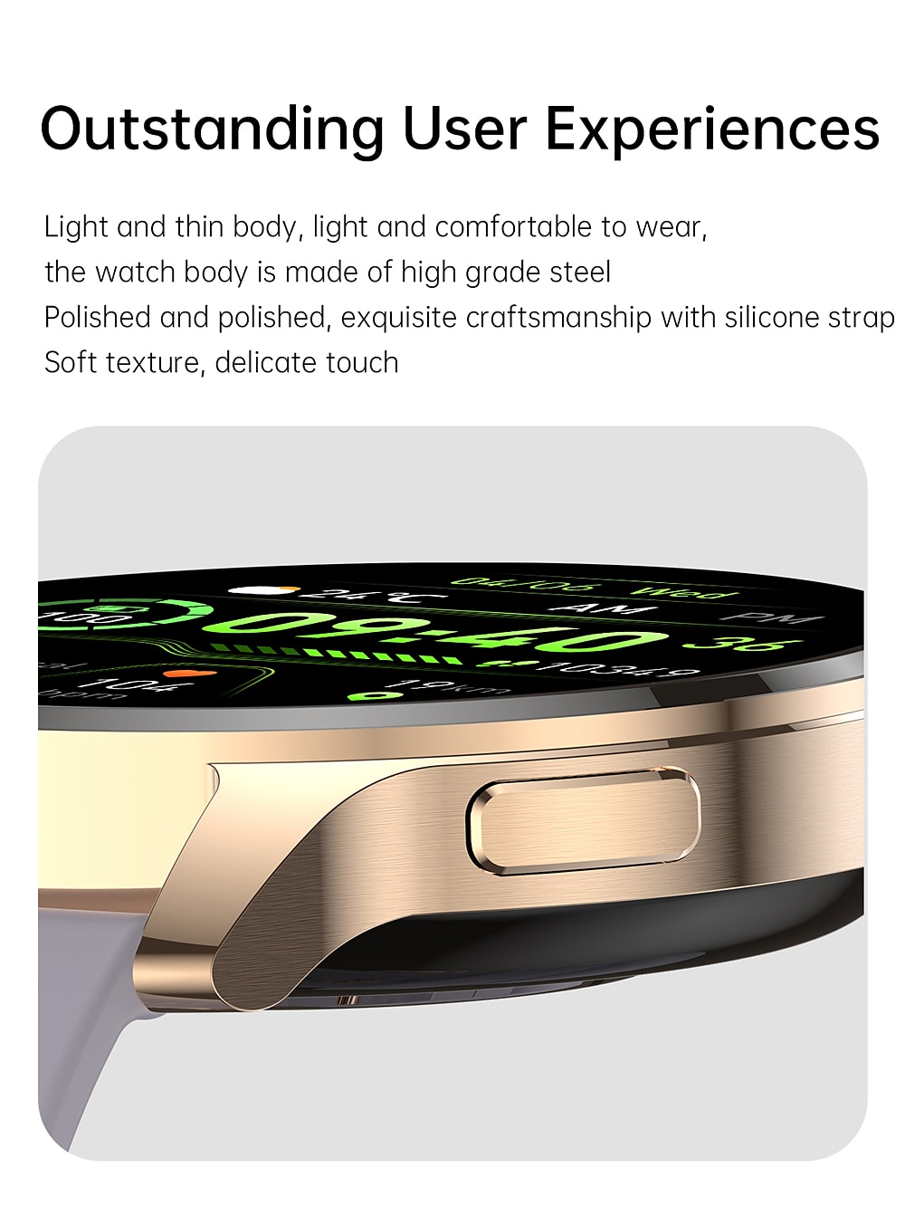 696 i50 Smart Watch 1.32 inch Smartwatch Fitness Running Watch Bluetooth Pedometer Call Reminder Sleep Tracker Compatible with Android iOS Women Hands-Free Calls Message Reminder Custom Watch Face IP 2025 - $56.99 –P6