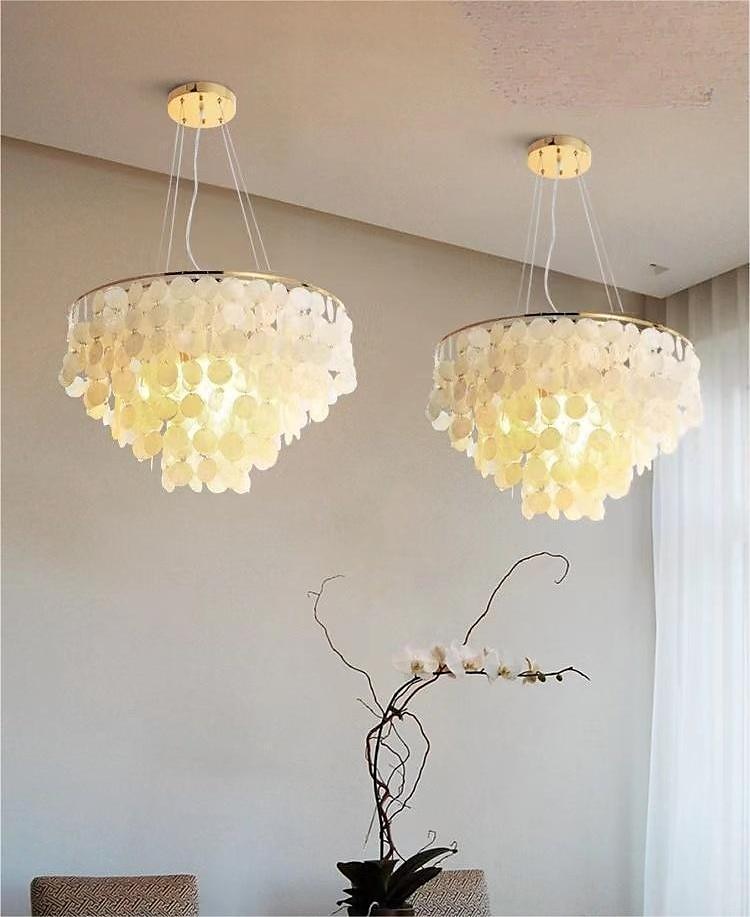 Lampadario 4 luci 50 cm scocca in metallo finiture verniciate moderno 110-120v / 220-240v del 2025 a $447.09 –P8