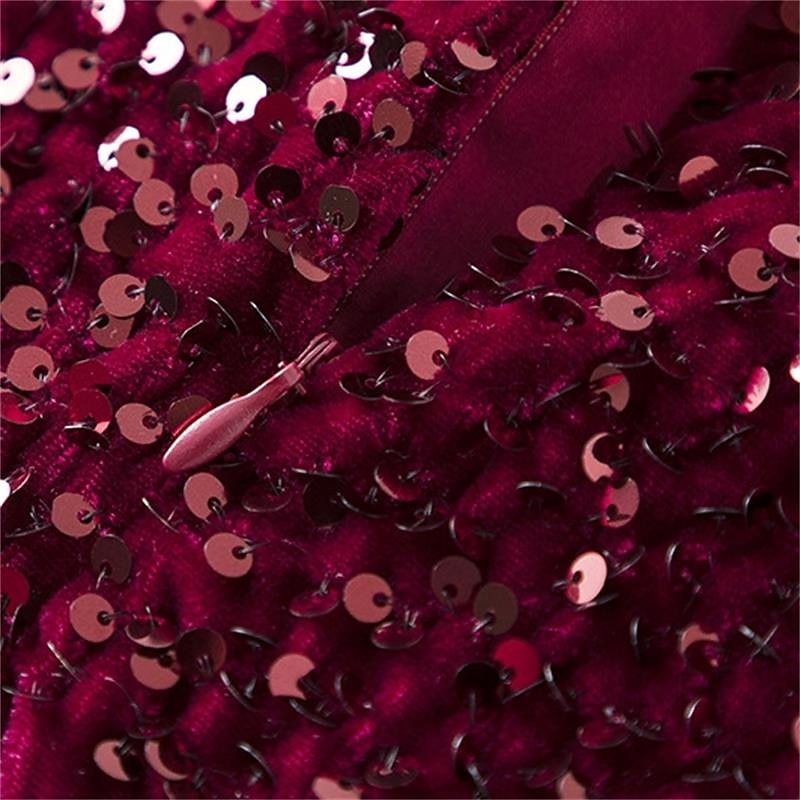 Batole Dívčí Šaty na párty Pevná barva Dlouhý rukáv Výkon Flitry Síťka Roztomilý Princeznovské Polyester Délka ke kolenům Tylové šaty Léto Jaro 3-7 let Rubínově červená Šedá 2025 - $43.99 –P7