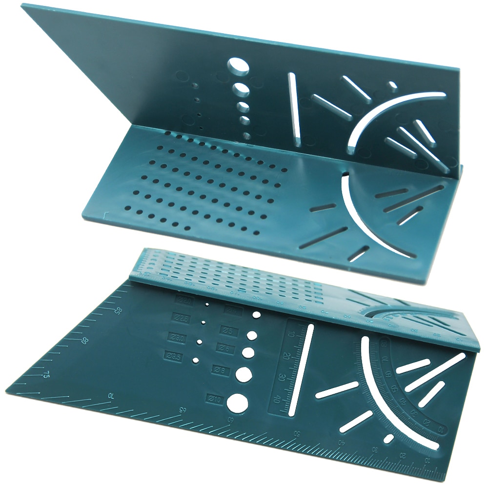 3D Mitre Measuring Square 45 90 Degree Angle Ruler Punctuation Marking Gauge Multifunctional Marking Gauge 2025 - $6.99 –P8
