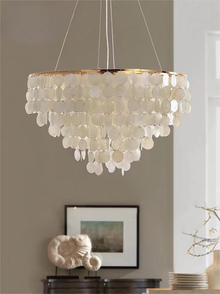 Lampadario 4 luci 50 cm scocca in metallo finiture verniciate moderno 110-120v / 220-240v del 2025 a $447.09 –P5