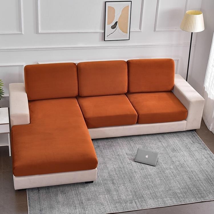 Stretch-Sofa-Sitzbezug, Kissen-Schonbezug, elastisch, für Sofas, Sessel, Zweisitzer, 4- oder 3-Sitzer, grau, weich, langlebig, waschbar (wird nicht im Set verkauft) 2025 - $21.99 –P6