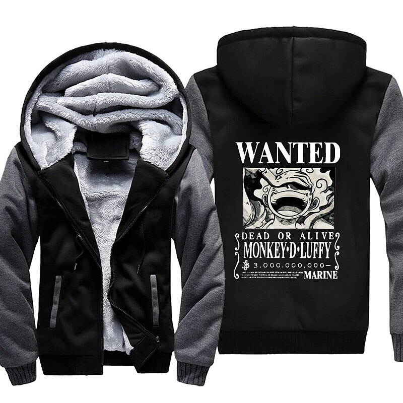 One Piece Cosplay Kapuzenshirt Anime Oberbekleidung Anime Grafik Für Paar Herren Damen Erwachsene Heißprägen Casual 2025 - $51.99 –P1