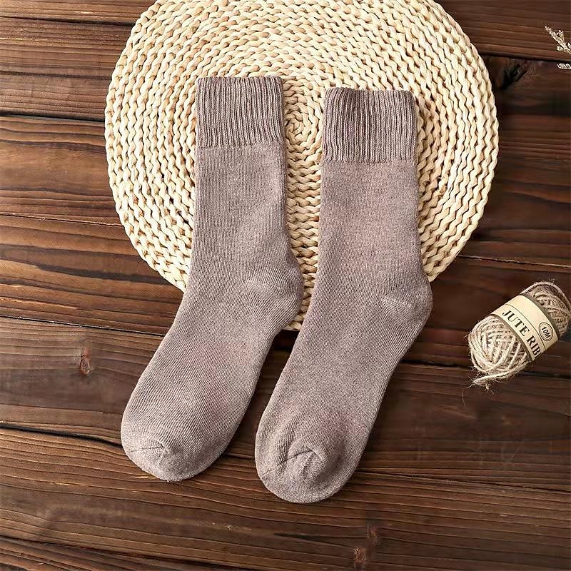 5 par sokker - sokker for dame/herre , sokker for dame herre støvelsokker tursokker , strikkede lange sokker 2025 - $7.99 –P8