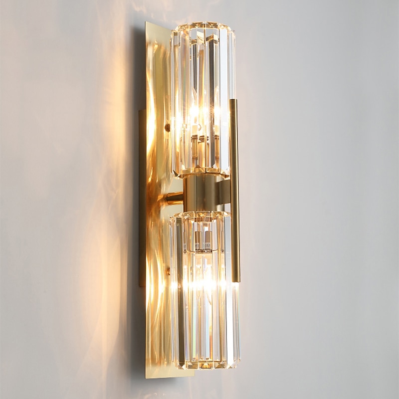 led nástěnná světla křišťálové nástěnné svícny luxusní zlaté nástěnné světlo elegantní nástěnná lampa dekorace osvětlení pro ložnici obývací pokoj chodba restaurace 2026 - $338.69 –P5