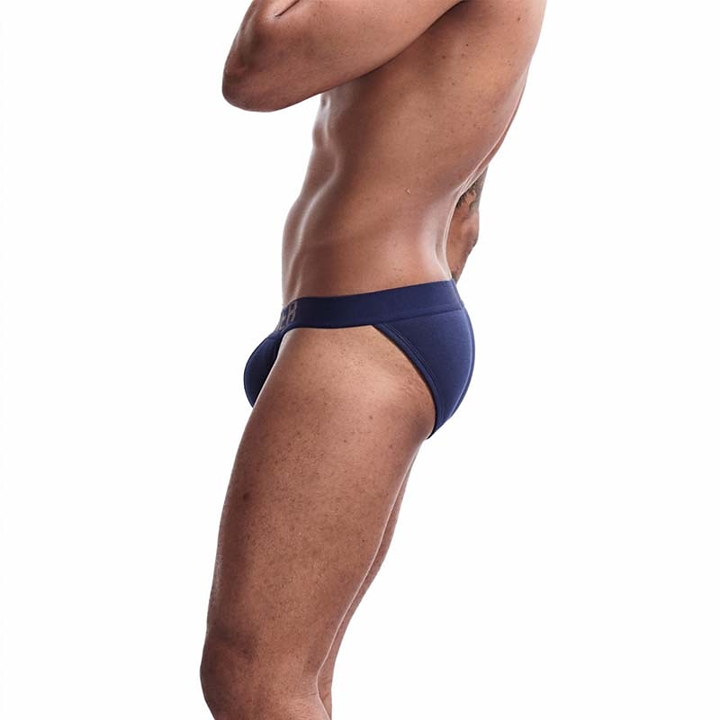 Voor heren 1 pak Basic slipje Slip Afdrukken Katoen Antibacterieel Waterdicht Brief Medium Taille Zwart Wit 2025 - $14.99 –P9