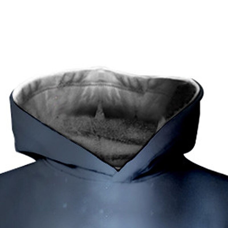 Sweat à capuche Pullover Enfants Garçon Animal Chien manche longue Poche Haut pour enfants Casual 3D effet Sweat à capuche Frais du quotidien Noir bleu marine Bleu Automne Hiver 7-13 ans de 2025 ? $18.99 –P10